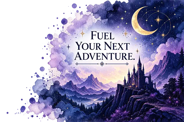 Fuel your next adventure fantasy landscape