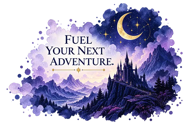 Fuel your next adventure fantasy landscape